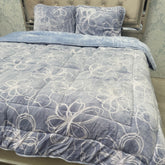 WINTER BRANDED KING SIZE PREMIUM QUILT SET WOTH SUPER KING SIZE BEDSHEET